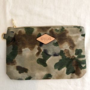 NWOT MZ Wallace pouch camp print pouch